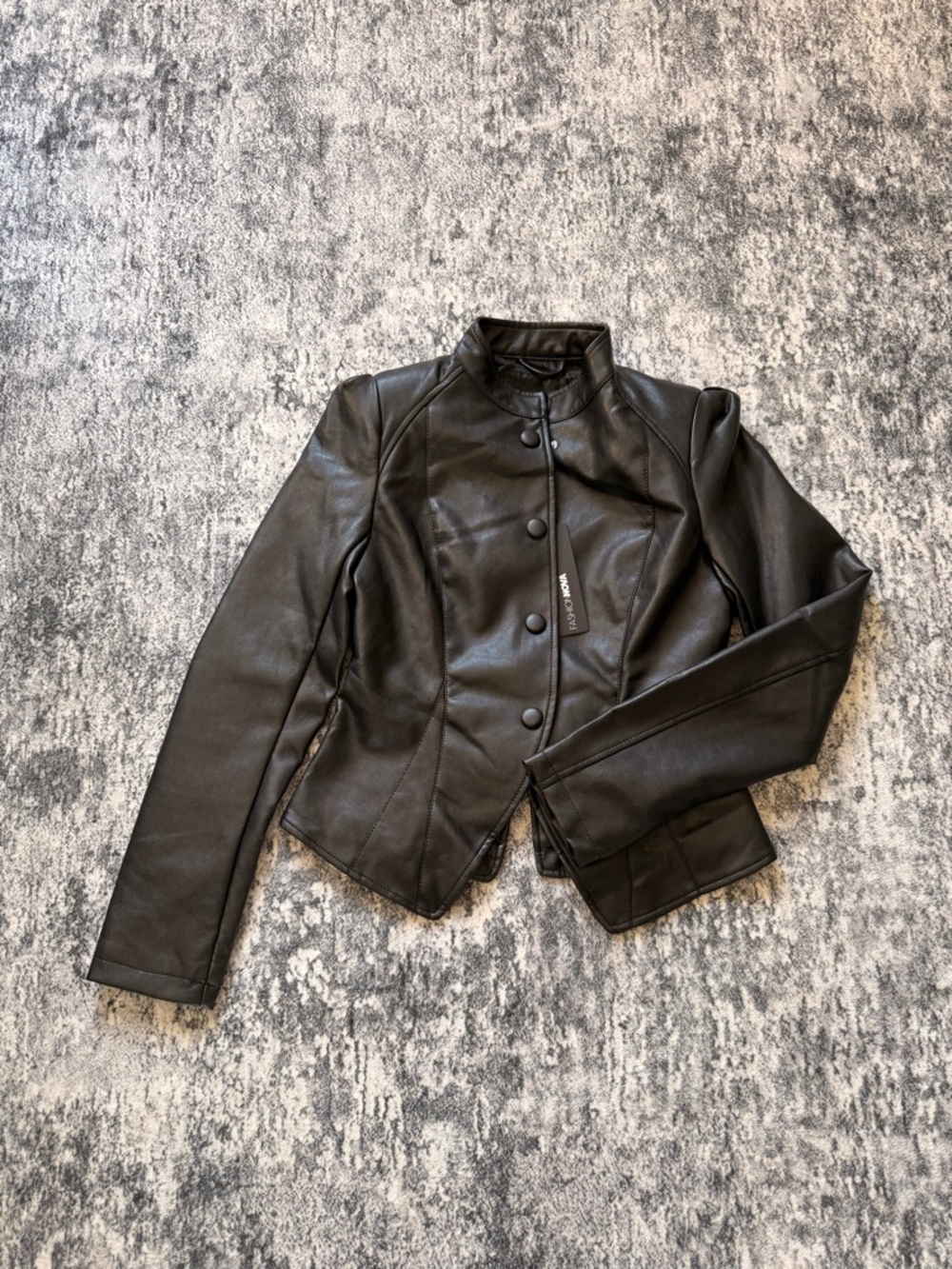 Fashion Nova Faux Leather Jacket